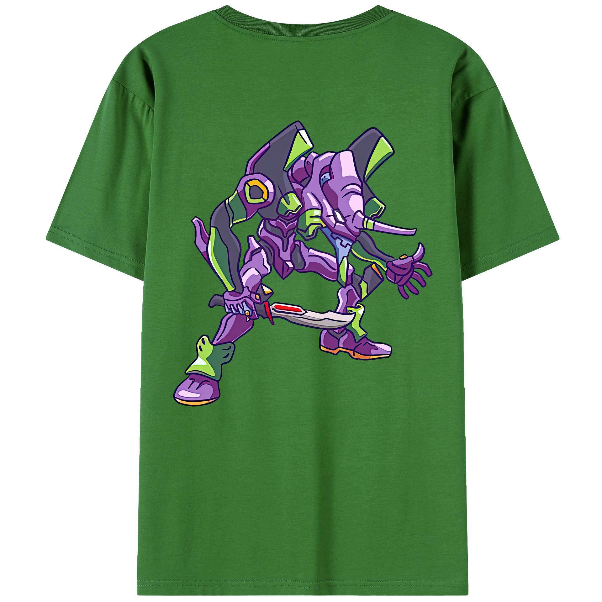 （画像用） EVA 新世紀エヴァンゲリオン レディース半袖Tシャツ(バックプリント)